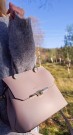 LeParmentier Atlanta Top Handle Bag w/Shoulder Strap thumbnail