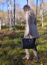LeParmentier Jackie Leather Tote Bag thumbnail