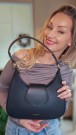 LeParmentier Obolo Leather Shoulder Bag thumbnail