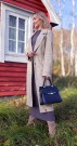 LeParmentier Atlanta Top Handle Bag w/Shoulder Strap thumbnail