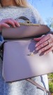 LeParmentier Atlanta Top Handle Bag w/Shoulder Strap thumbnail