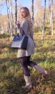 LeParmentier Jackie Leather Tote Bag thumbnail