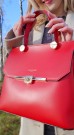 LeParmentier Atlanta Top Handle Bag w/Shoulder Strap thumbnail